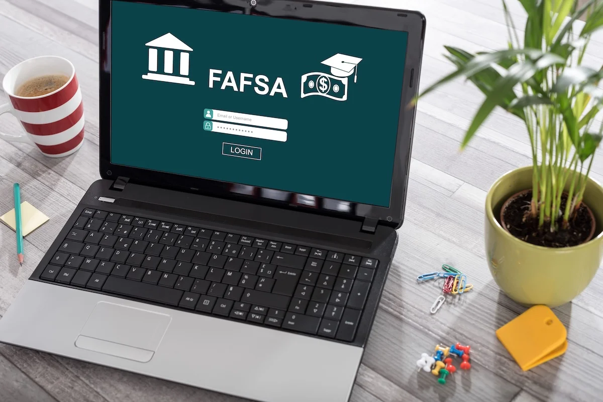 Fafsa concept on a laptop FAFSA Launch | Source: The College Investor